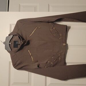 Womens lightweight cropped jacket
